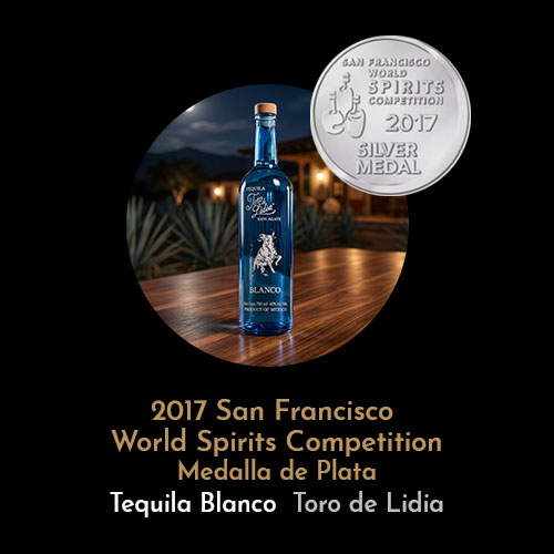premio_ 2017 San Francisco World Spirits Competition, Medalla de Plata